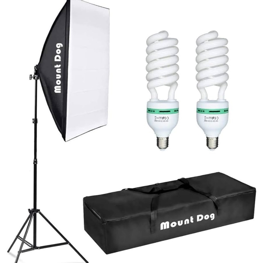 Mount Dog Softbox Lighting Kit